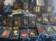 The Prisma Visions Tarot Cards By James R. Eads. With Pouch, Stones & Bracelets