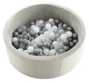 Ball Pit with 200 Play Balls - Grey