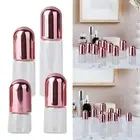 Refillable Portable 10Pcs Essential Oil Roller Bottles, Glass Roll on Perfume