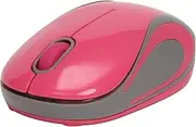 Mini Small Wireless Mouse,SUIJIEEN 2.4G Cute Mute Silent Mouse,Cordless Mini Travel Home Office Mouse for Laptop,Notebook,PC,Computer（Rose red）