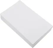 NUOBESTY 500 Sheets Cardboard Paper Sheets Thick Printer Paper for Printing Crafting Office Use