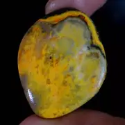 Natural Fancy Bumble bee Jasper Gemstone 36.60 Cts Astrology Cabochon 27X34X05MM