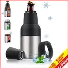 Beer Cooler, Premium Can Cooler and Stubby Holder with Beer Opener