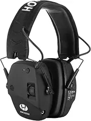 [Hocazor] HZ02 Bluetooth Shooting Ear Protection with Sound Amplification, Noise Canceling Electronic Earmuffs