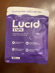 Lucid Tape Mouth Tape For Snoring Medical Grade 30 Days