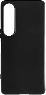 [Shantime] Soft Case Compatible with Sony Xperia 1V II, Slim Shockproof Bumper Protective Back Cover, Anti-Scratch Flexible Shell, Grip-Friendly(Black)