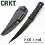 【CRKT】HZ6 FIXED 戰術直刀(#2927)