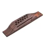 Excellent Craftsmanship DIY Rosewood Bridge for 12 String Acoustic Guitar