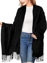 [Hebenie] Scarfs for Women - Pashmina Shawls and Wraps for Evening Dresses Wedding Winter Warm Stoles Large Ladies Scarves