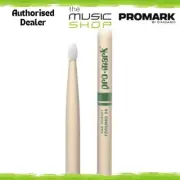 Pair of Promark Forward 5A Raw Hickory Nylon Tip Drumsticks - TXR5AN Drum Sticks