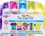 Tulip 31675 One Step Tie Dye Kit 5 Color Ultimate, 59 Pieces, 1.50oz