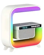 KENRO Wireless Bluetooth Speaker Alarm Clock