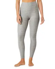 Spacedye Caught In The Midi High Waisted Legging in Silver Mist