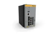 Allied Telesis 8x 10/100/1000T POE+ ports 4x 100/1000X SFP Advanced L3 industrial switch DC power supplies Requires purchase of NetCover Support/ Software Updates