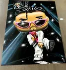 Bad Bunny funko Style print