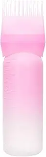 Oil Comb Applicator Bottle - Hair Dye Applicator Bottle | Root Comb Applicator Bottle, 6 Ounce Reusable Oil Applicator Shampoo Bottle | Scalp Comb Root Comb Container With Graduated Scale For Salons