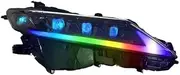 ADCCH Car Light Compatible For Toyota 2018-2023 8th Camry RGB Headlight DRL Dynamic Lamps Sequential Turn Signal(For US Version)
