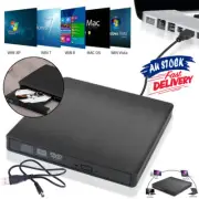 DVD CD Drive Reader USB External Burner Laptop PC Windows 07/08 Disc Combo ACB#