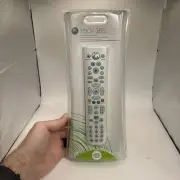 Xbox 360 Live Universal Media Remote Control Brand New - Factory Sealed White