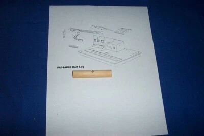 American Flyer Parts - PA14A698 Half-Log for 23796 Sawmill #18