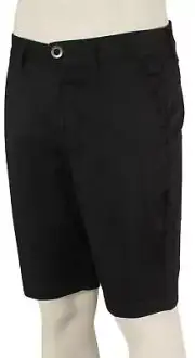 Volcom Frickin Modern Stretch Walk Shorts - Classic Black - New