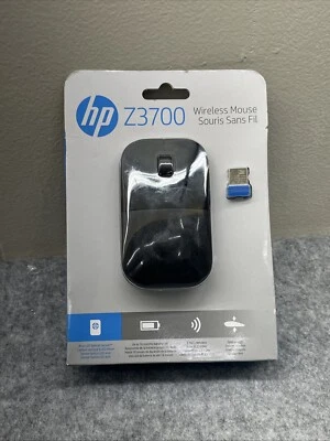 X7Q45AA HP Z3700 Black Wireless Mouse 5898 Bx 90