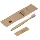 Disposable Toothbrush with Toothpaste Kit 100 Pack Bamboo Toothbrush with Pre...