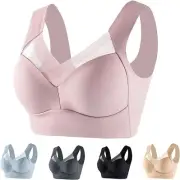 Stadsweg Wmbra Bra, Wmbra Posture Correcting Bra, Wireless Push-Up Crossover Bra