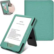 T Tersely Slimshell Case Cover for 6" Kindle 11th Generation 2024/2022, Smart Shell Cover with Stand Function and Auto Sleep/Wake - Green