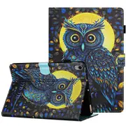 For Ipad 10.9 (2022) Pu Leather Case Pattern Printed Card Slot Protective Tablet Cover