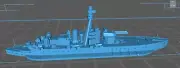 HMS Erebus - Royal Navy - Wargaming - Axis and Allies - Naval Miniature