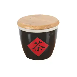 中式復古陶瓷小號茶葉罐創意迷你茶葉密封儲物罐便攜罐裝茶罐定制