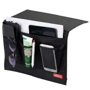 Bedside Caddy Storage Organizer for Remote Control Magazine Phone Glasses Tablet