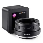K&F Concept Lens Mount adapter for T2 Series Mount Lens to Canon RF Camera