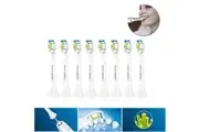 8PC Philips HX6068 67 Sonicare Optimal Replacement Heads for Electric Toothbrush