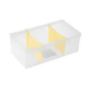 Condiment Storage Box Spice Storage Container Condiment Jars for Spice 3 Cells