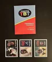 2023 Topps Throwback Thursday Set 42 - 1964 Topps CFL Football Adley Acuna Mauer