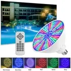 LED Color Pool Light Bulb 120V 48W E26 RGB Color Changing Spa Lights w/ Remote