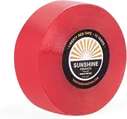Daily Wear Hair System Double Sided Tape Roll 1-14 Day Hold - 1" x 12yds - Liberty Red Liner Wig Tape - Doublesided Ultra Hold Hair Tape for Wigs, Toupee, Hair Systems