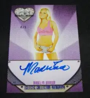 2016 Benchwarmer MADELYN BRINSON Eclectic #115 Blue Auto/5 UJENA Bikini Model