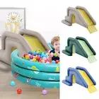 Foot Rainbow Slide Inflatable Pool And Water Slide Ring Center