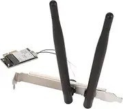 POENVFPO High -Speed 6e -Speed WiFi Card AX210NGW with 5.2 for 10 11 for, Wireless Network Card for Several Systems (Undetachable Antenna)