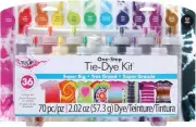Tulip DC31679 One Step Tie-Dye Kit 12 Colour Superbig
