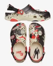 Crocs All Terrain Clog Friday the 13th Scary Movie Pack Jason Vorhees