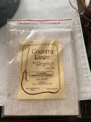 Cross Stitch Fabric 12x18” New Country Linen