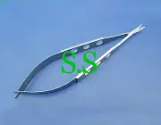 MCPHERSON VANNAS MICRO SCISSORS 7MM BLADE 4" CURVED