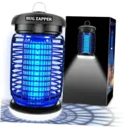 Bug Zapper Outdoor, Mosquito Zapper with LED Light, Fly Zapper Outdoor Indoor,