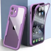 For iPhone 16 15 14 13 12 11 Pro Max XS Shockproof Silicone Full 360 Case Cover