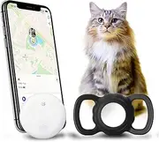 Ultra Thin Wallet Tracker Card IP67 Waterproof Compatible with Apple Find My (iOS Only) Item Tracker for Luggage, Phone, Passport