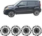 4PCS Hub Cap Replacement Wheel Cap Automobile Full Rim for Universal 15 Inch Rim Size Car Car Wheel Wall Decor